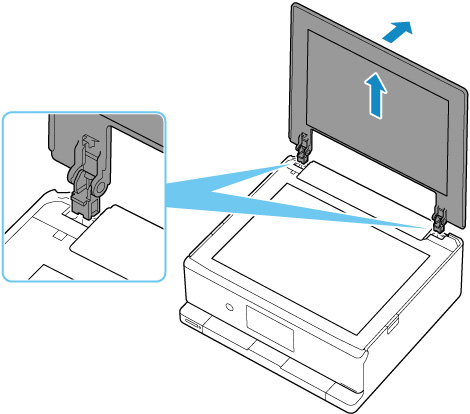 キヤノン：インクジェット マニュアル｜XK120 series｜原稿台カバーの